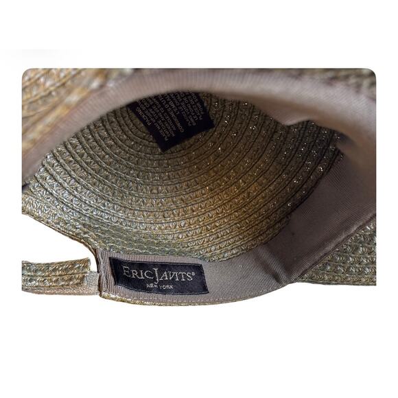 Eric Javits Home Run Straw Baseball Cap – Timeless Style & Sun Protection! main image 5